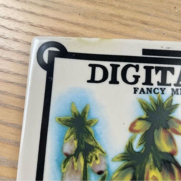 Vintage Burt’s Seed for Quality- Digitalis fancy mix ceramic sign - Picture 6 of 10